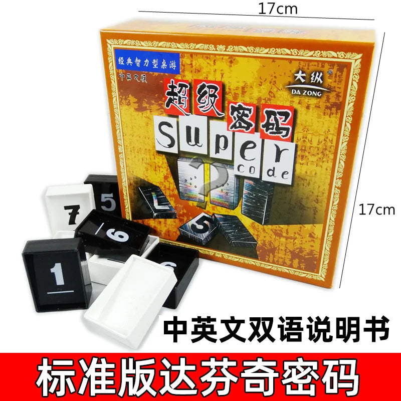 Da Vinci Code Puzzle Game - 2-4 Players, Party Board Game for Reasoning, Gift Toy for Kids, Adults, Family & Friends