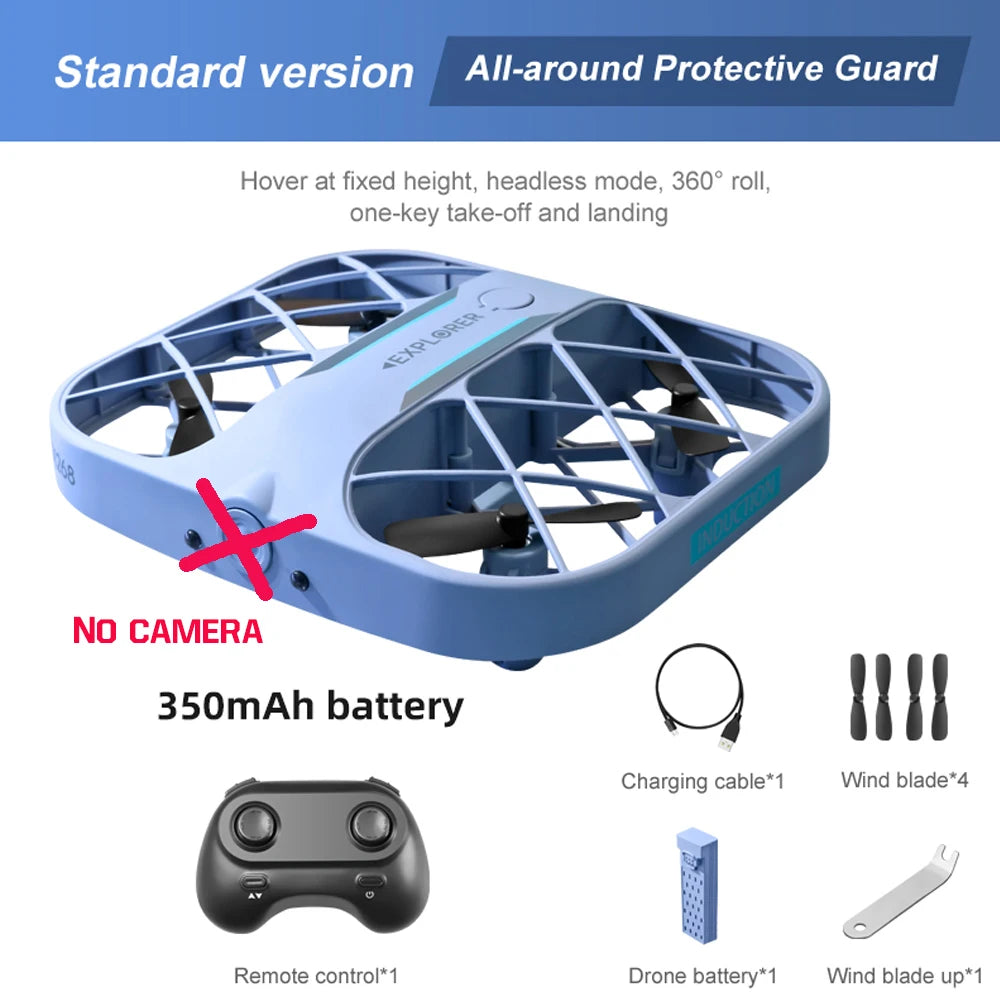 JJRC H107 Mini Drone – 8K/4K Quadcopter with Real-Time Transmission Camera