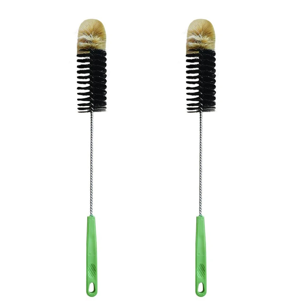Long Handle Bottle Brush – Wineglass, Drink Bottle & Cup Cleaner, Soda Stream & Glassware Jar Cleaning Tool for Kitchen