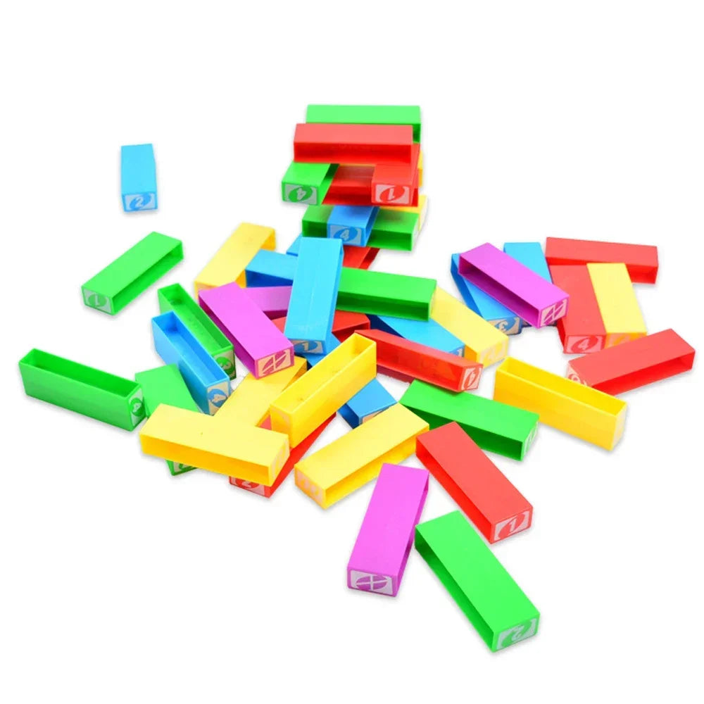 Stacko UNO Card Game (Family Entertainment, Early Education Puzzle, Birthday Gift)