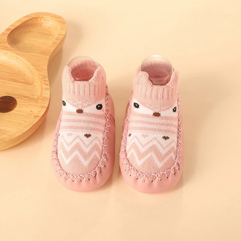Baby Socks Shoes Infant Color Matching Cute Kids Boys Doll Soft Soled Child Floor Sneakers Toddler Girls First Walkers