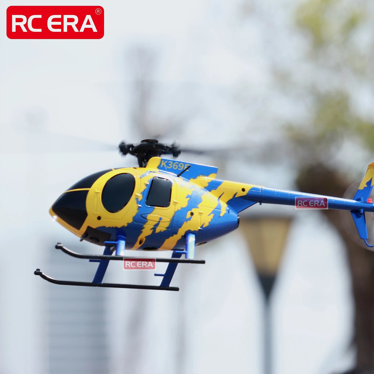 RC ERA C184 Mini MD500 Helicopter – 4CH Gyro Stabilized RC Aircraft with Optical Flow Sensor