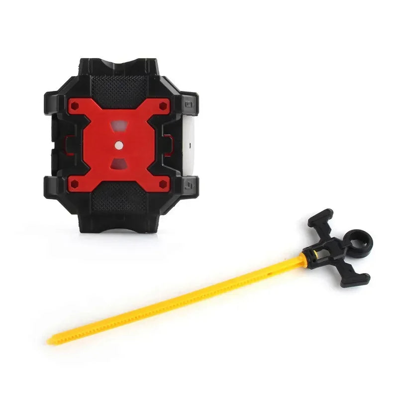 Two-way Spinning Top Burst Launcher Custom Right and Left Gyro Pull Rod Wire Spinning Top Accessories Toy Kids Toys for Children
