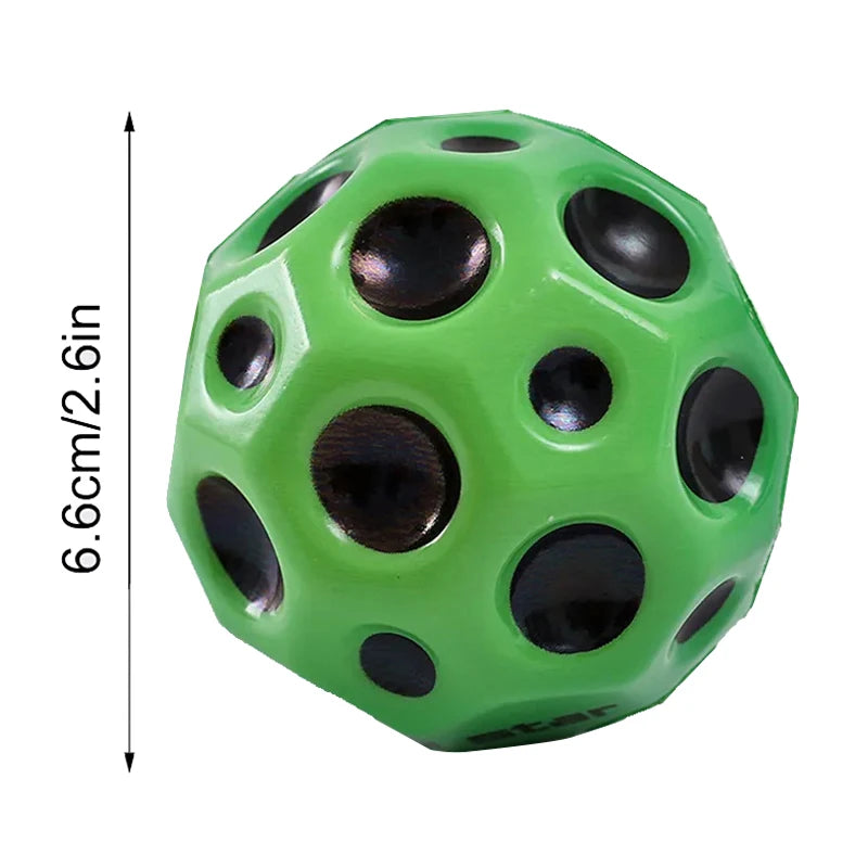 Perforated Foam Moon Ball – Soft Bouncing Ball for Outdoor Interactive Play