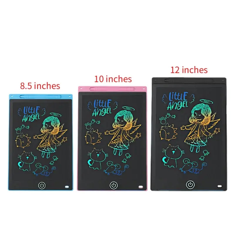 12-Inch LCD Writing Tablet – Graffiti Sketchpad, Magic Erasable Handwriting Pad Toy for Kids, Gift for Boys