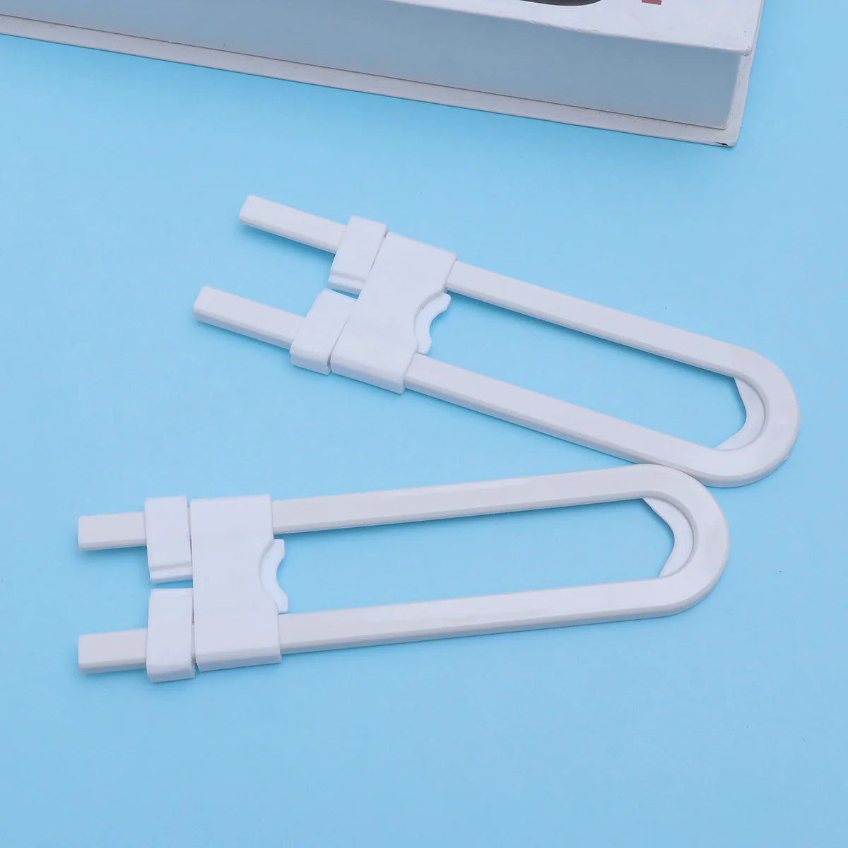 Pack of Child Safety Cabinet Latches for Baby Safe Cupboard Door U Shape Lock Guard Protector Lock
Pack of Child Safety Cabinet Latches for Baby Safe Cupboard Door U Shape Lock Guard Protector Lock