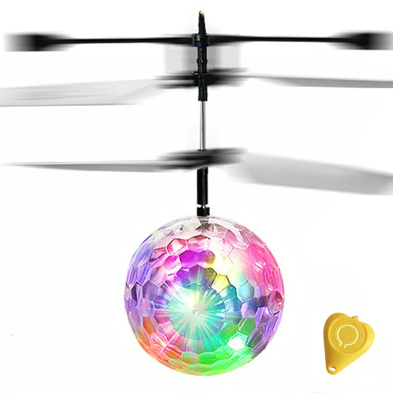 Mini RC Flying Ball Drone – Infrared Induction Helicopter Toy for Kids
