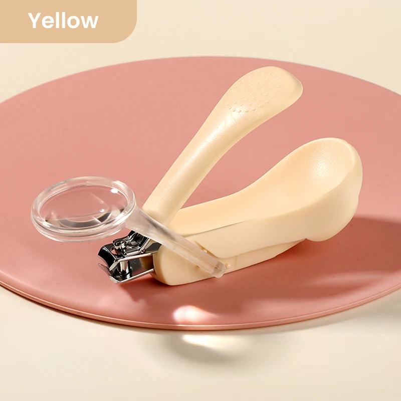 Infant Baby Nail Cutting Clippers, Children Kids Magnifier Glass Finger Nail Cutter