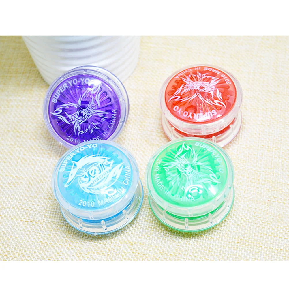 Professional Yo-Yo Ball Toys for Kids - Colorful Yo-Yos with String - Return Yo-Yo Toy for Beginners - Spinning Tops Gift