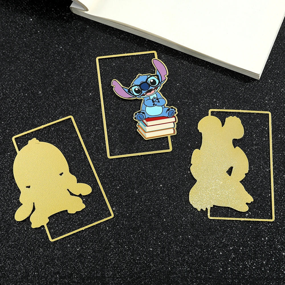 Cute Stitch Bookmark – Disney Fan Gift, Kawaii Book Page Clip for Kids and Friends