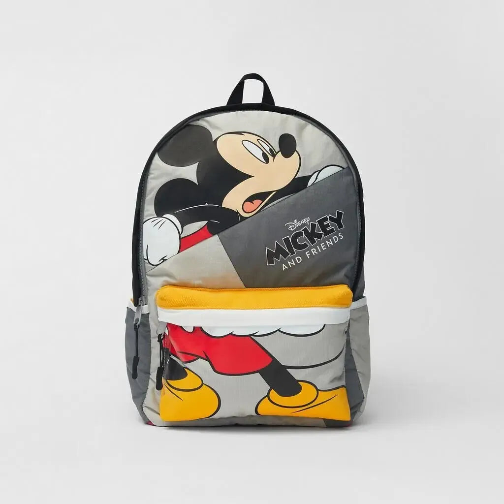 Boutique Fashion Children's Backpack – Disney Mickey Cartoon School Bag for Boys & Girls, Kindergarten Student Backpack - Kidzy Market