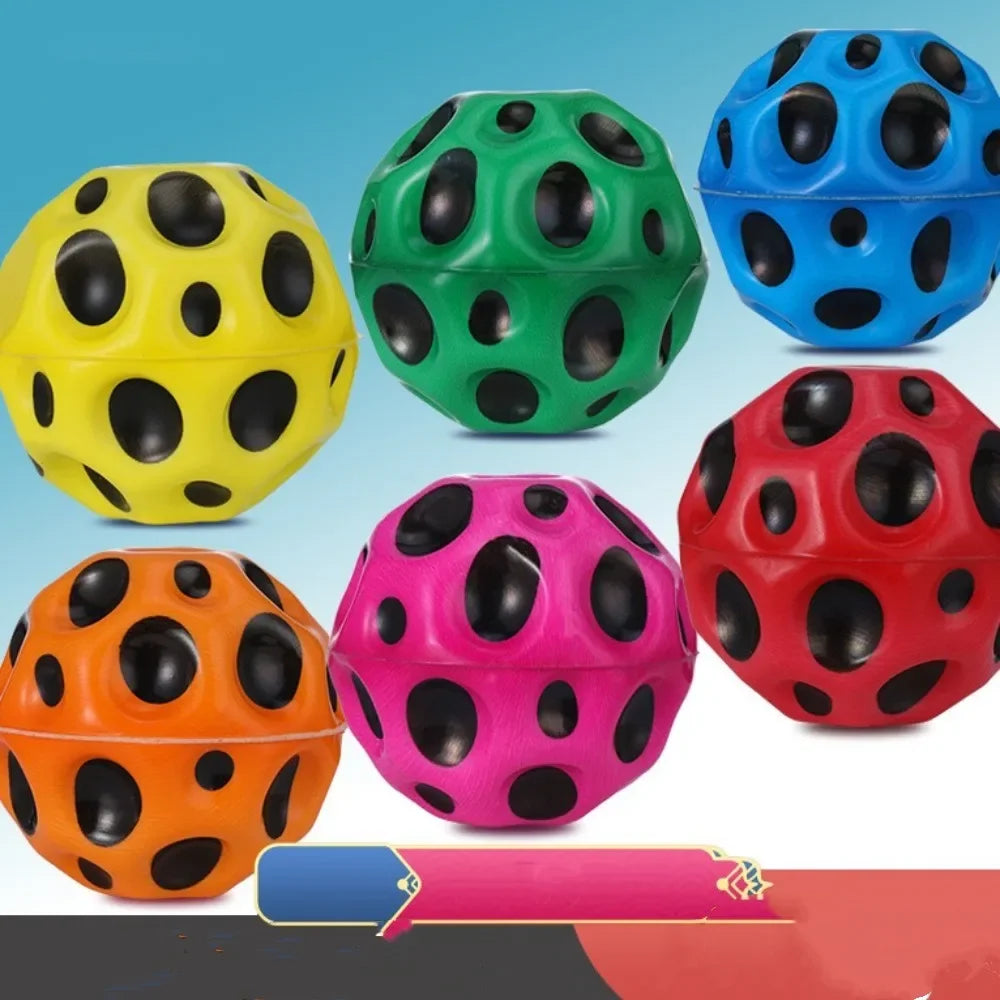 Jump Ball – High Bouncing Hand Ball Game with Wrist Return, Elastic Rubber Exercise Toy for Kids