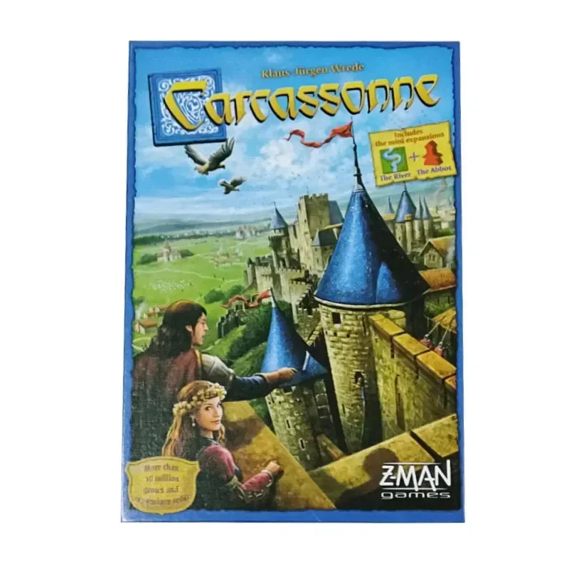 Carcassonne Winter Edition Board Game - 2-5 Players, Family/Party Game, Best Gift, Funny Tile-Placement Board Game