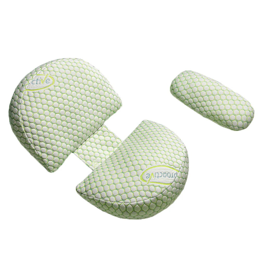 Pregnancy Pillow - U-Shaped Waist Maternity Body Pillow, Cotton Sleeping Bedding Cushion & Nursing Pillow for Pregnant Women