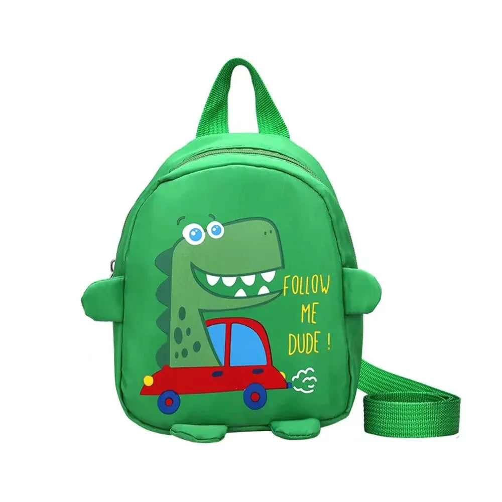 Children’s Cute Cartoon Dinosaur School Bag - Anti-Lost Toddler Backpack for Kindergarten - Kidzy Market