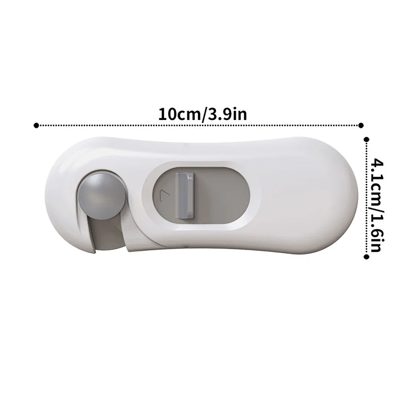 1Pc Home Refrigerator Lock Fridge Freezer Door Catch Lock Toddler Kids Child Cabinet Safety Lock for Baby Safety Child Lock