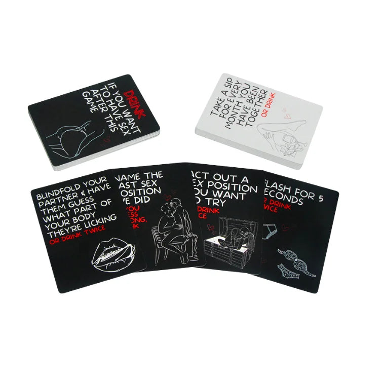 Valentine's Day Couples Party Card Game – Exciting Adult Sex Card Game for Bedroom Fun and Exploration