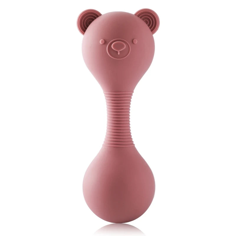 1PC Baby Silicone Training Toothbrush BPA Free Animal Koala Teether Chew Toy Teething Ring Infant Baby Accessory