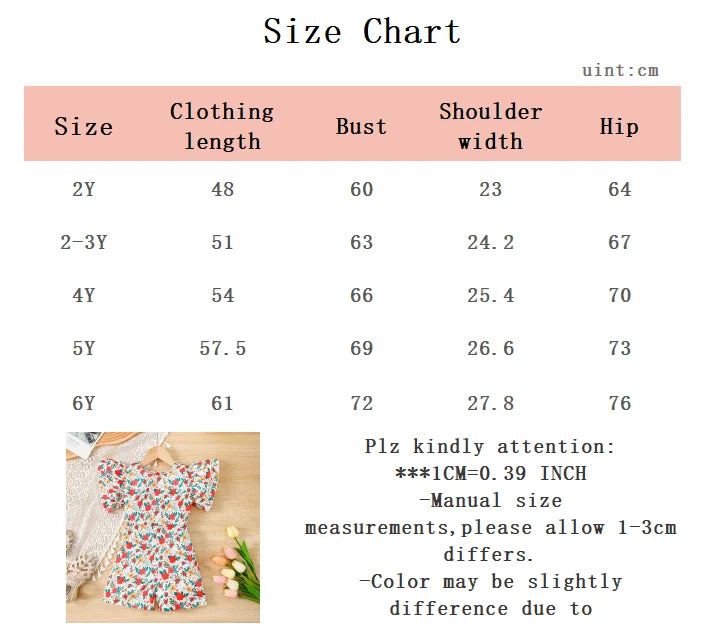 Girls’ Summer Floral Zipper Jumpsuit – Round Neck Romper for 2-6 Year Olds (Fashionable, Lightweight)