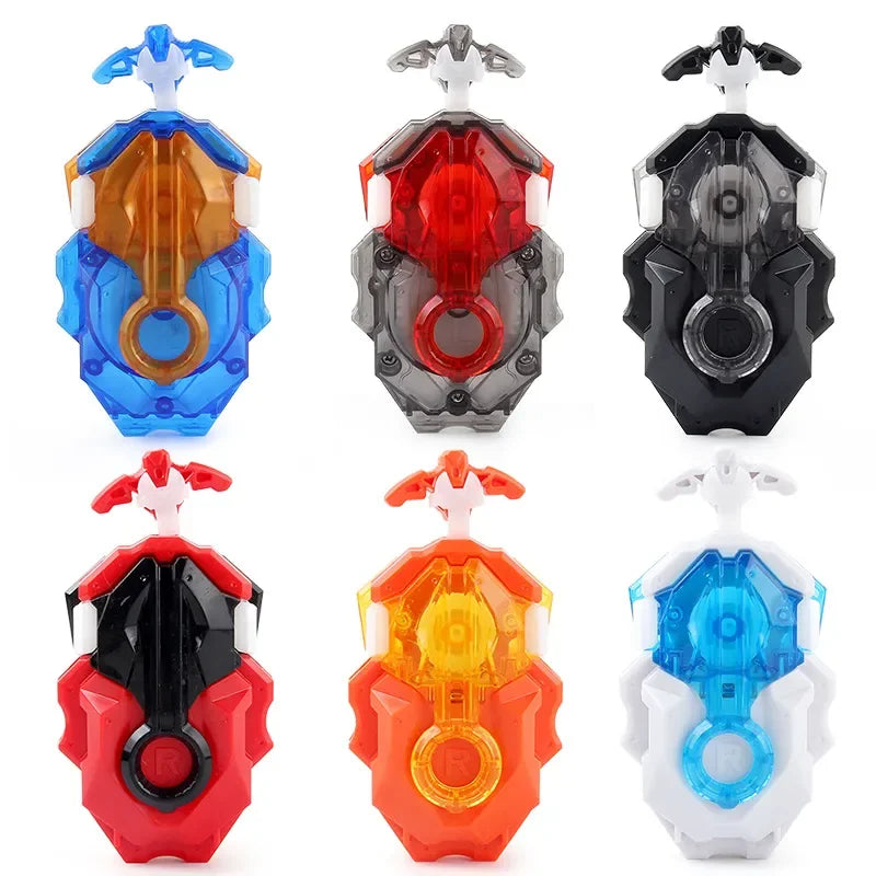 Two-way Spinning Top Burst Launcher Custom Right and Left Gyro Pull Rod Wire Spinning Top Accessories Toy Kids Toys for Children