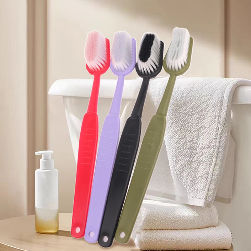 Colorful Super Long Toothbrush, Oversized Bath Brush, Oral Care Deep Cleaning Dentistry Brushing Teeth Teaching Tool