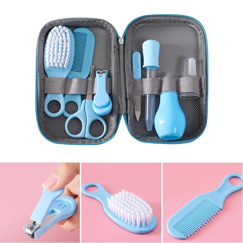Convenient Baby Care Kit - Must-Have Accessories for Infants & Toddlers - Head Brush & Hair Comb for Gentle Cleaning and Trimming (A2UB)