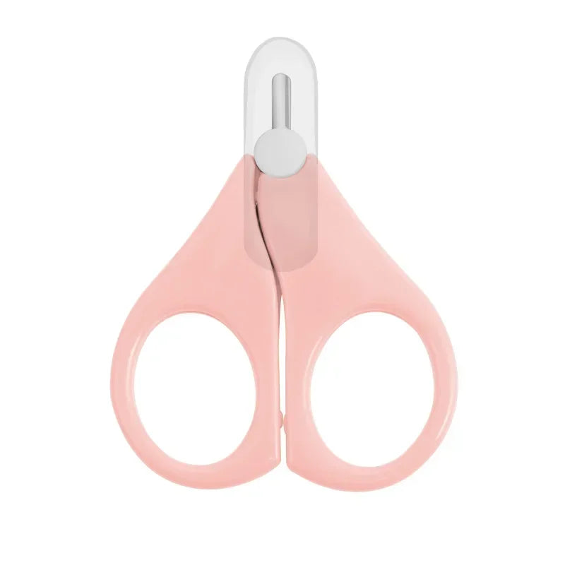 Newborn Baby Safety Manicure Nail Cutter Clippers Scissors Convenient Baby Nail Care Supplies