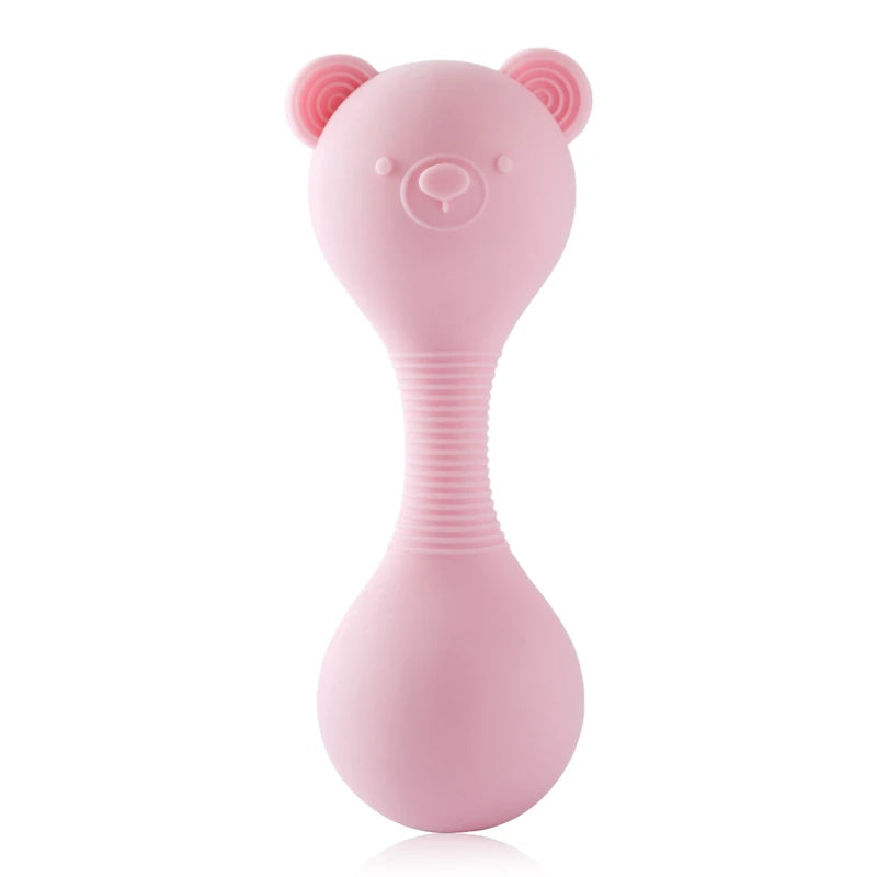 1PC Baby Silicone Training Toothbrush BPA Free Animal Koala Teether Chew Toy Teething Ring Infant Baby Accessory