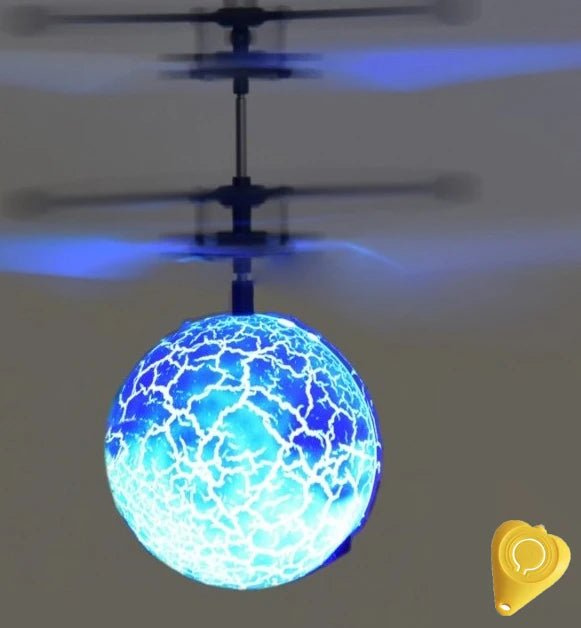 Mini RC Flying Ball Drone – Infrared Induction Helicopter Toy for Kids