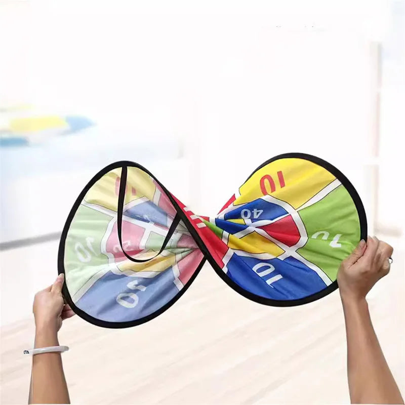 12 Ball Sticky Dart Board Set – Large 66cm Target, Indoor/Outdoor Parent-Child Interactive Party Game Toy
