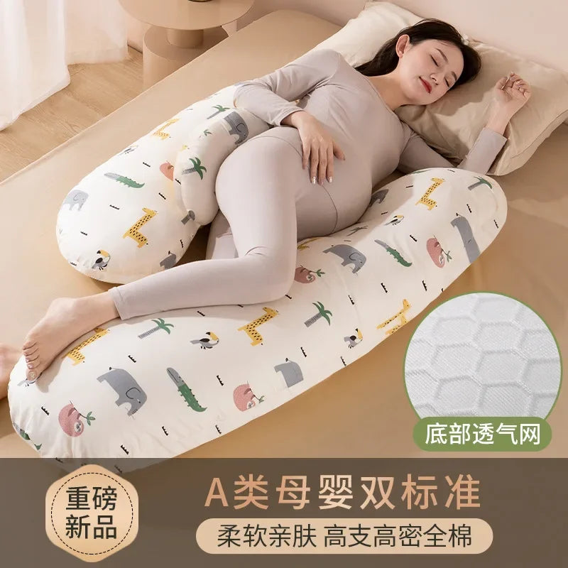 Pregnancy Support Pillow – Waist Protection & Side Sleeping Pillow for Pregnant Women