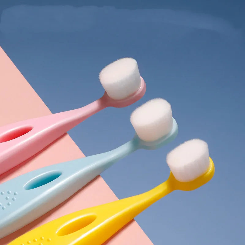 Ultra Soft 360 Toothbrush, High Quality Children Baby Kids Toothbrush, Floss Boys & Girls Oral Hygiene