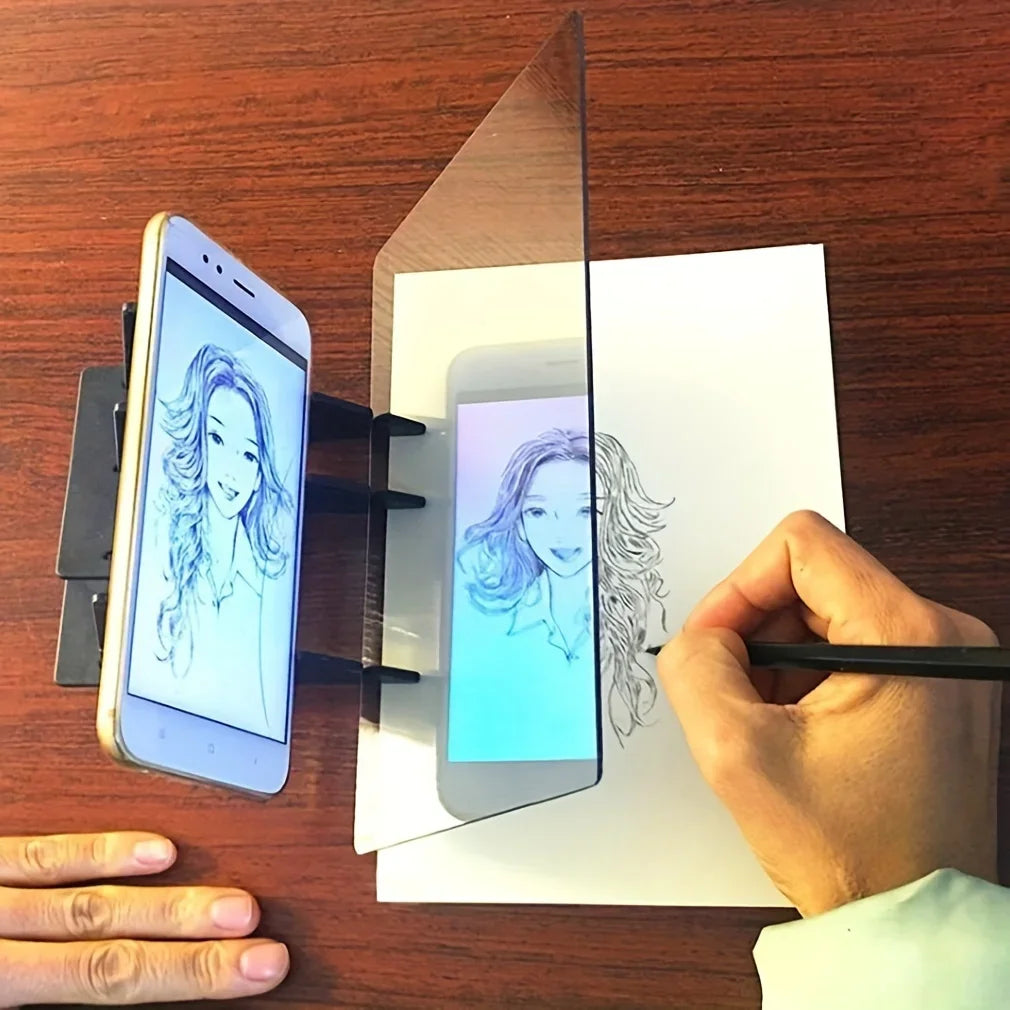 Optical Clear Drawing Board – Portable Tracing and Image Drawing Projector for Tracing and Painting