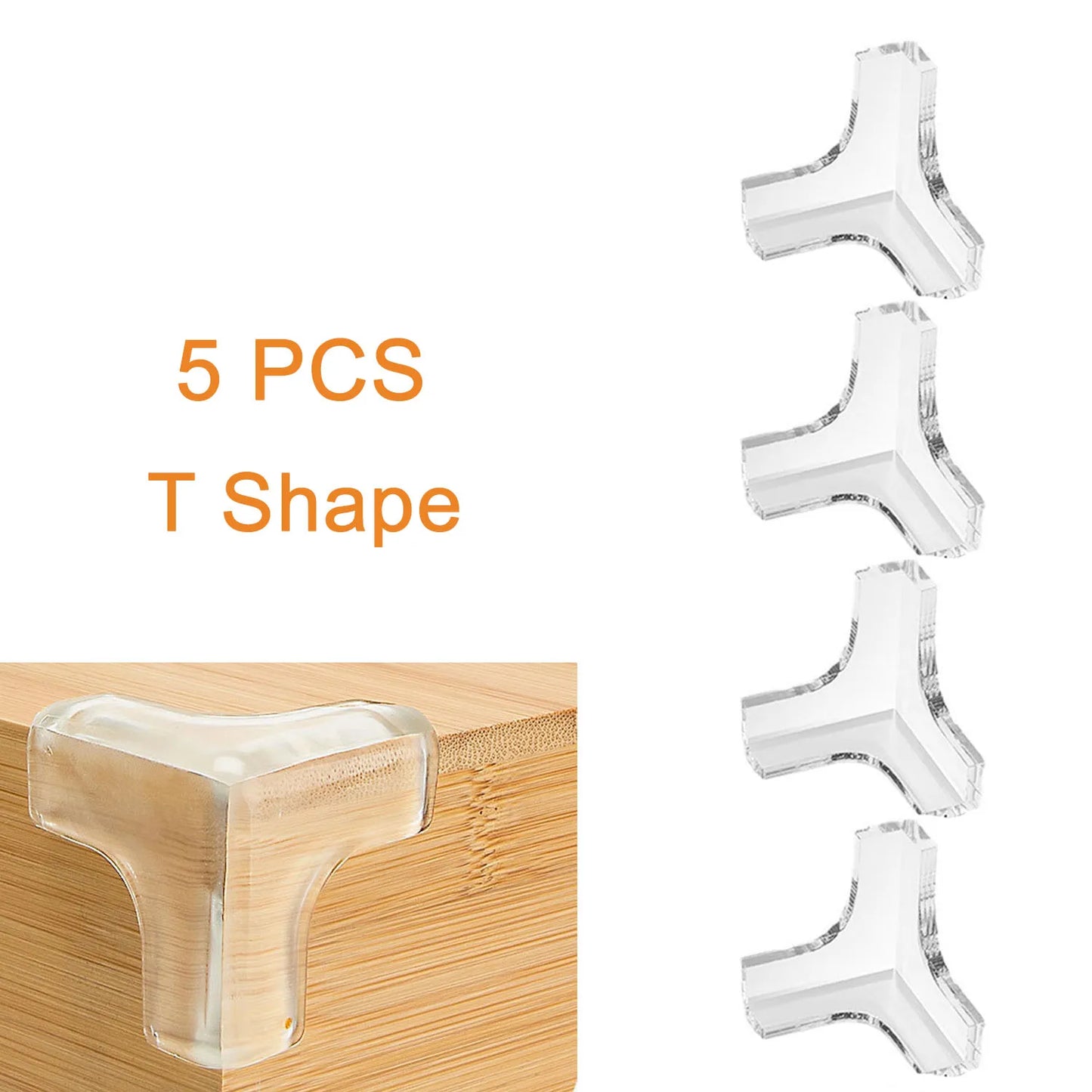 5Pcs/10Pcs Baby Safety Silicone Corner Protectors Table Edge Guards Children Anti-Collision Socket Covers