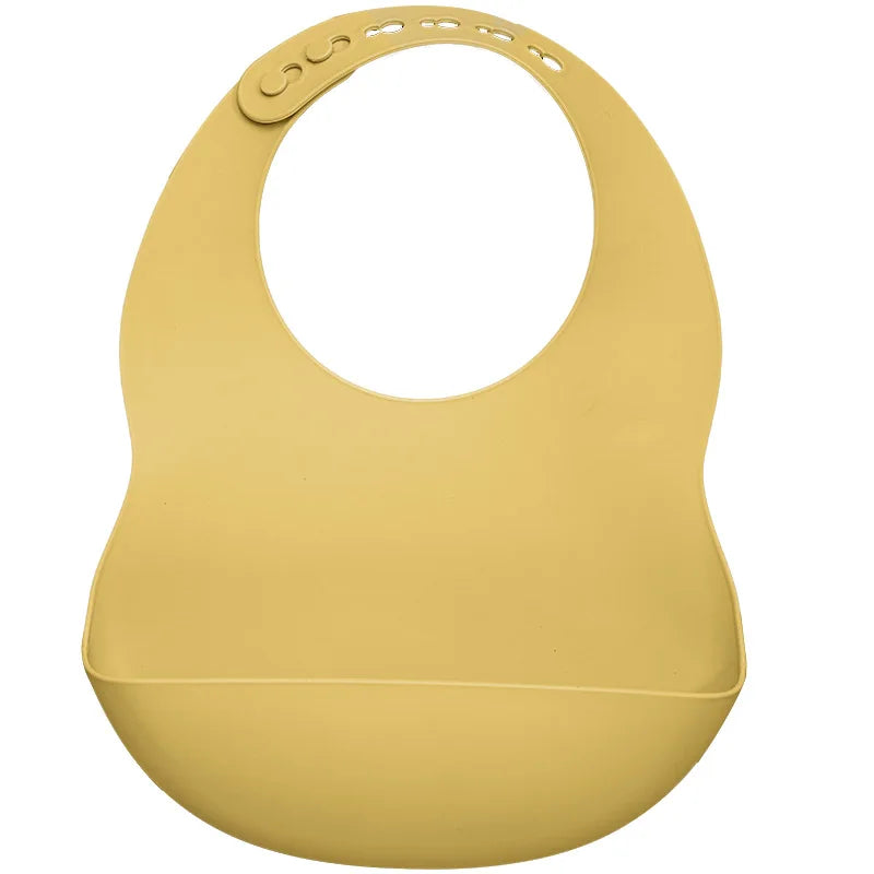 Muslinlife Newborn Baby Silicone Feeding Bibs | Waterproof Toddler Breakfast Tableware | Baby Feeding Bibs for Toddlers - Kidzy Market