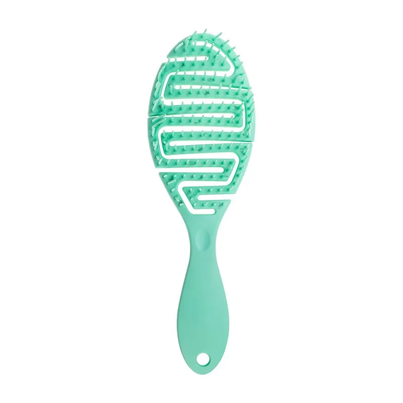 Wet & Dry Hair Brush Comb - Barber Pro Styling Tools - Anti-Tangled, Anti-Static Scalp Massage Brush - Magic Hair Comb