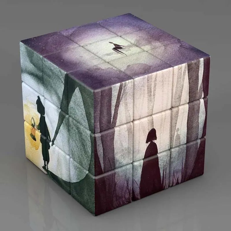 3x3x3 Magic Cube, Planets, Astronauts, Famous Paintings, Celebrity Art, Children's Puzzle Toy, Magic Cube Gift