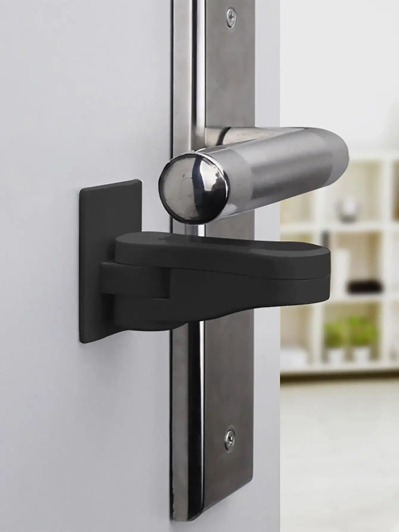 1pc Multi-function Door Handle Lock Child Safety Lock for Cabinet Drawer Doorstop