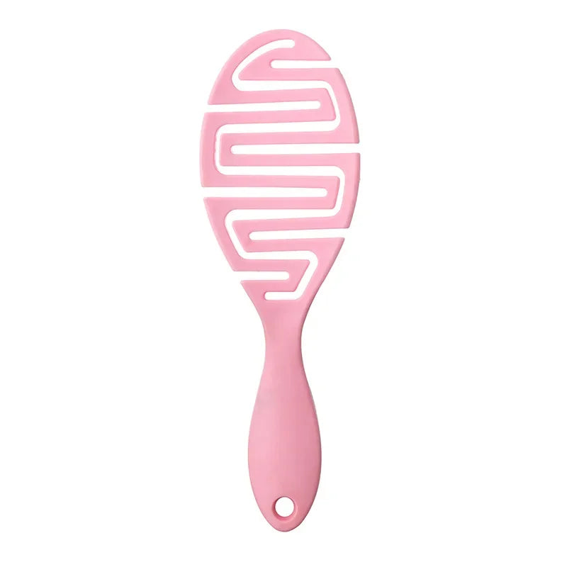 Wet & Dry Hair Brush Comb - Barber Pro Styling Tools - Anti-Tangled, Anti-Static Scalp Massage Brush - Magic Hair Comb