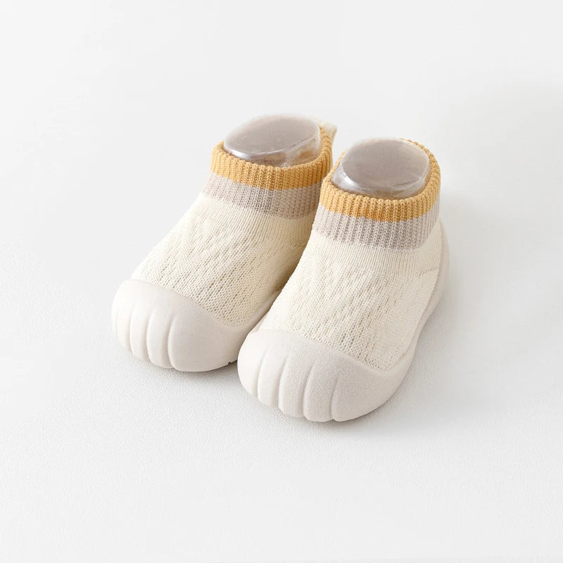 MILANCEL Baby Floor Shoes – 0-3Y Soft Soled Non-Slip Socks for Infant Girls & Boys, Autumn Winter Toddler Step Shoes