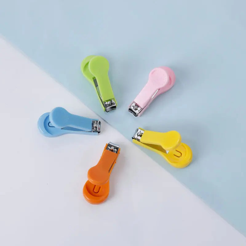 Nail Clippers Anti-Fall Safety – Infant Finger & Toe Trimmer, Baby Nail Care Tools, Kids Healthy Protector Baby Nail Cutters Light
