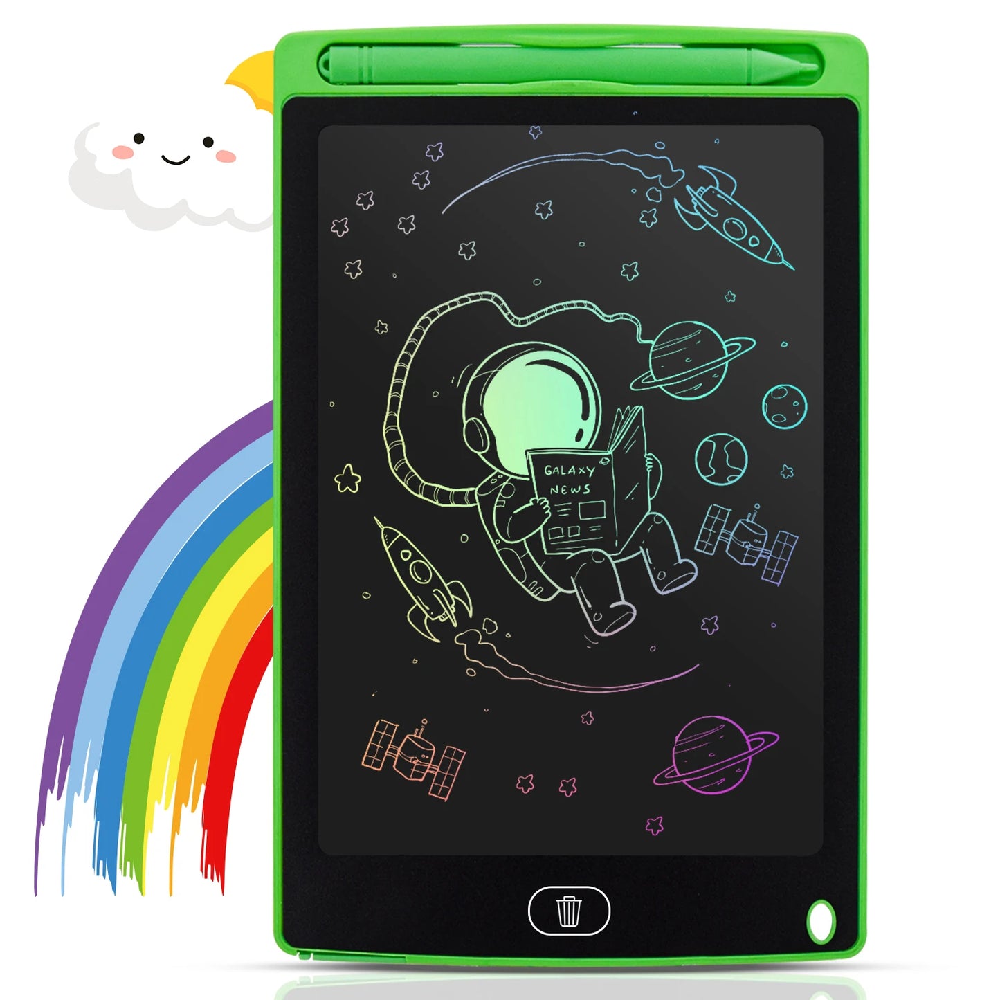 6.5 Inch LCD Writing Tablet Drawing Board – Graffiti Sketchpad, Magic Erasable Handwriting Pad Toy for Kids, Boys Gift