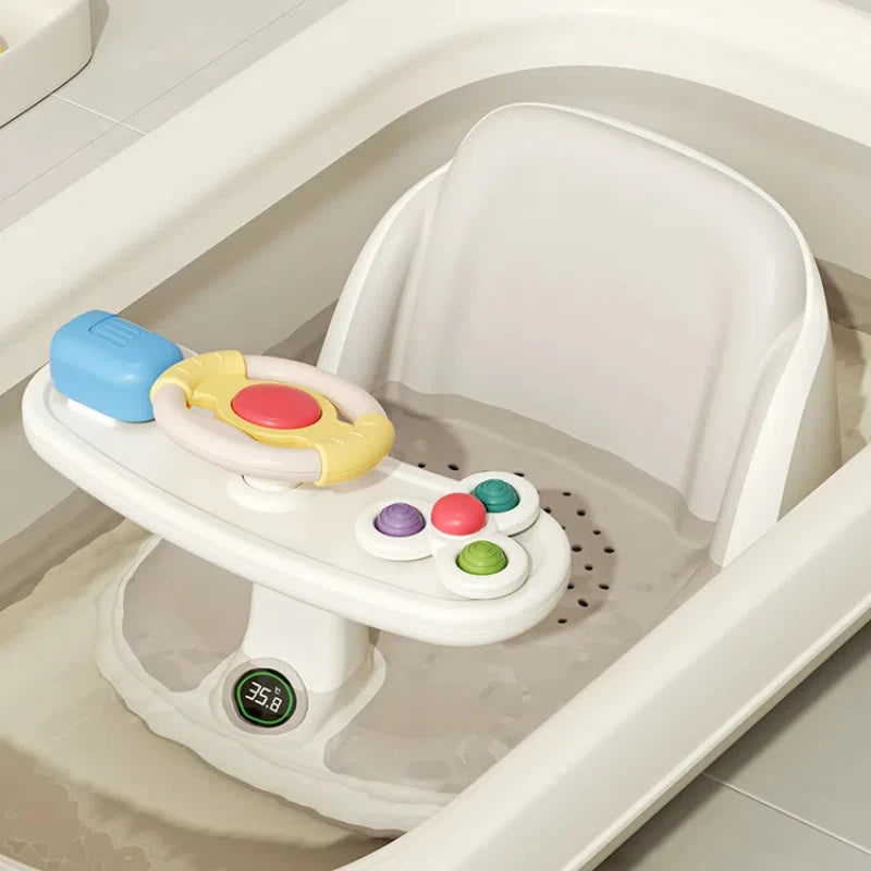 Portable Children's Shower Seat – Stand for Newborns and Young Children, Growth Accessories