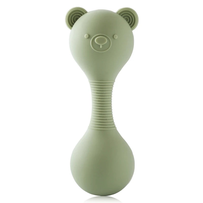 1PC Baby Silicone Training Toothbrush BPA Free Animal Koala Teether Chew Toy Teething Ring Infant Baby Accessory