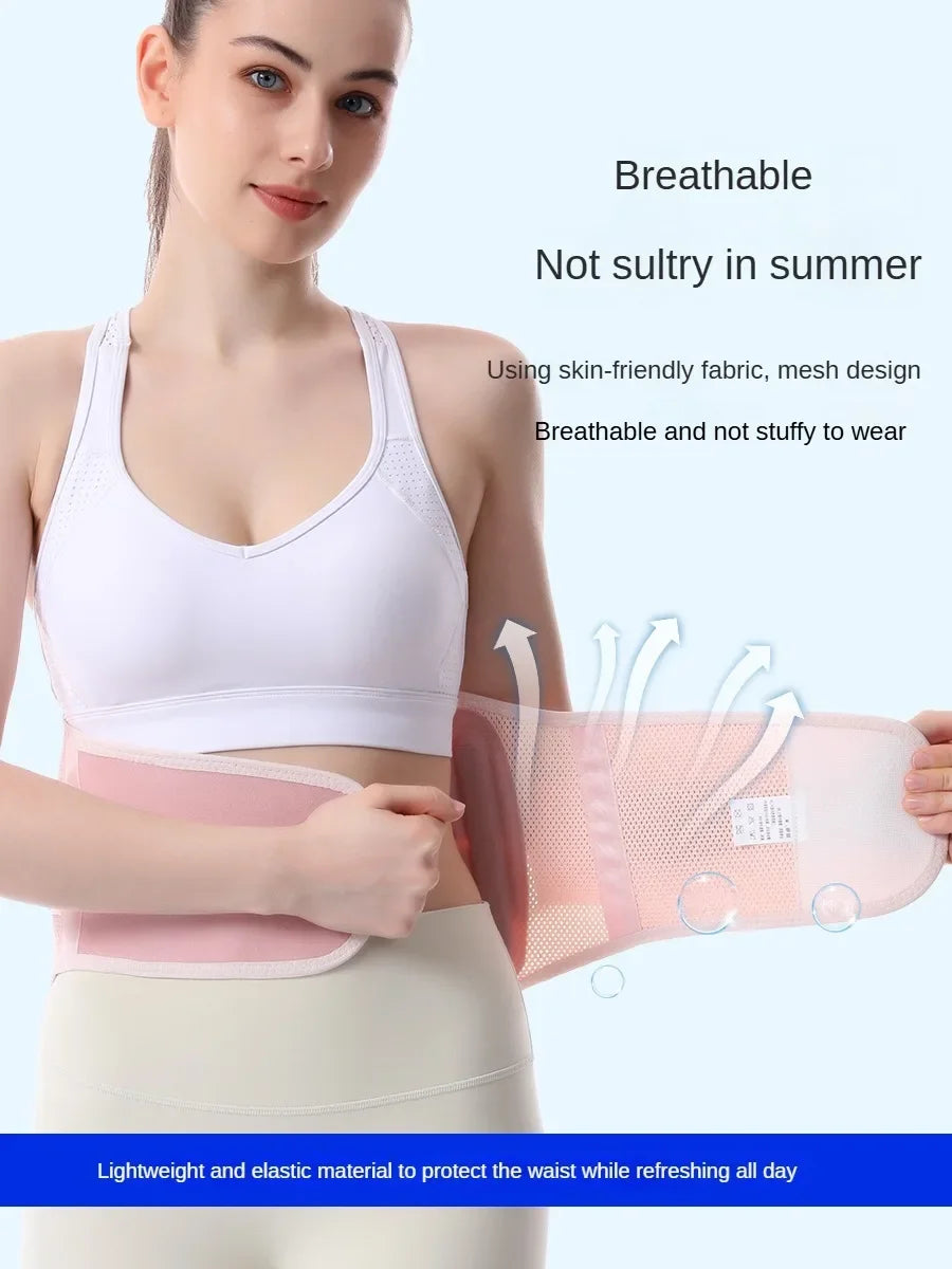 Adjustable Back Support Belt, Lumbar Support Breathable Lower Back Brace for Sciatica, Scoliosis, Herniated Disc Relief