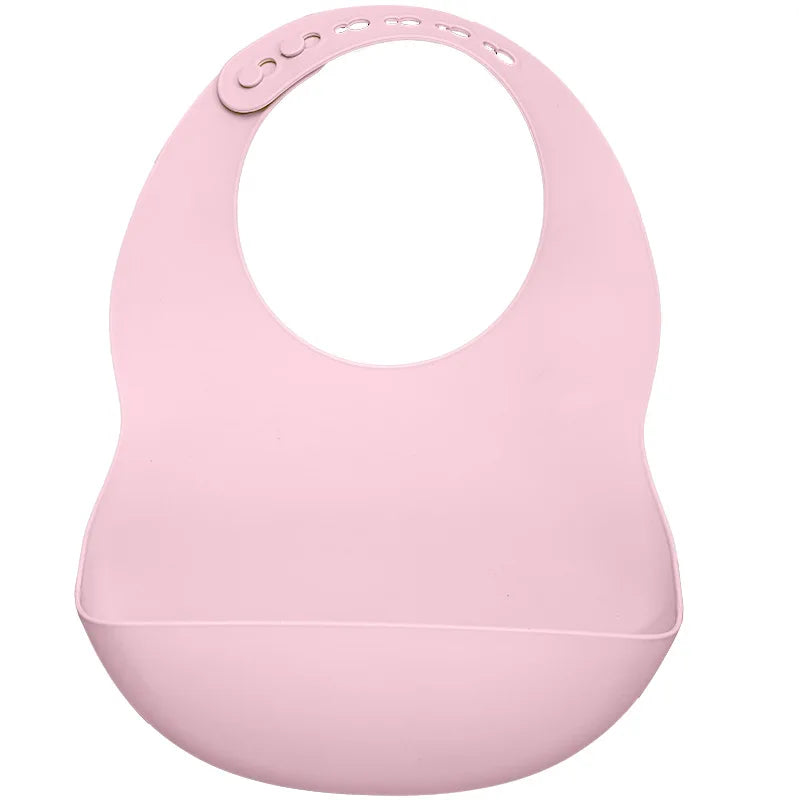 Muslinlife Newborn Baby Silicone Feeding Bibs | Waterproof Toddler Breakfast Tableware | Baby Feeding Bibs for Toddlers - Kidzy Market