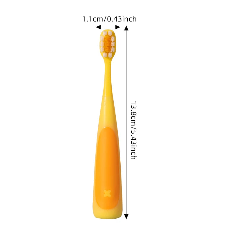 2/Box Dinosaur Toothbrush, Soft Bristle, High Density Brush Wire, Manual Toothbrush for Kids Oral Care
