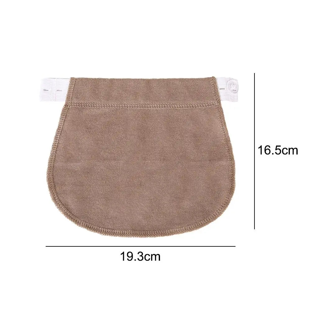 Maternity Pregnancy Waistband Belt, Adjustable Elastic Pants Lengthening Extended Button for Maternity Accessories