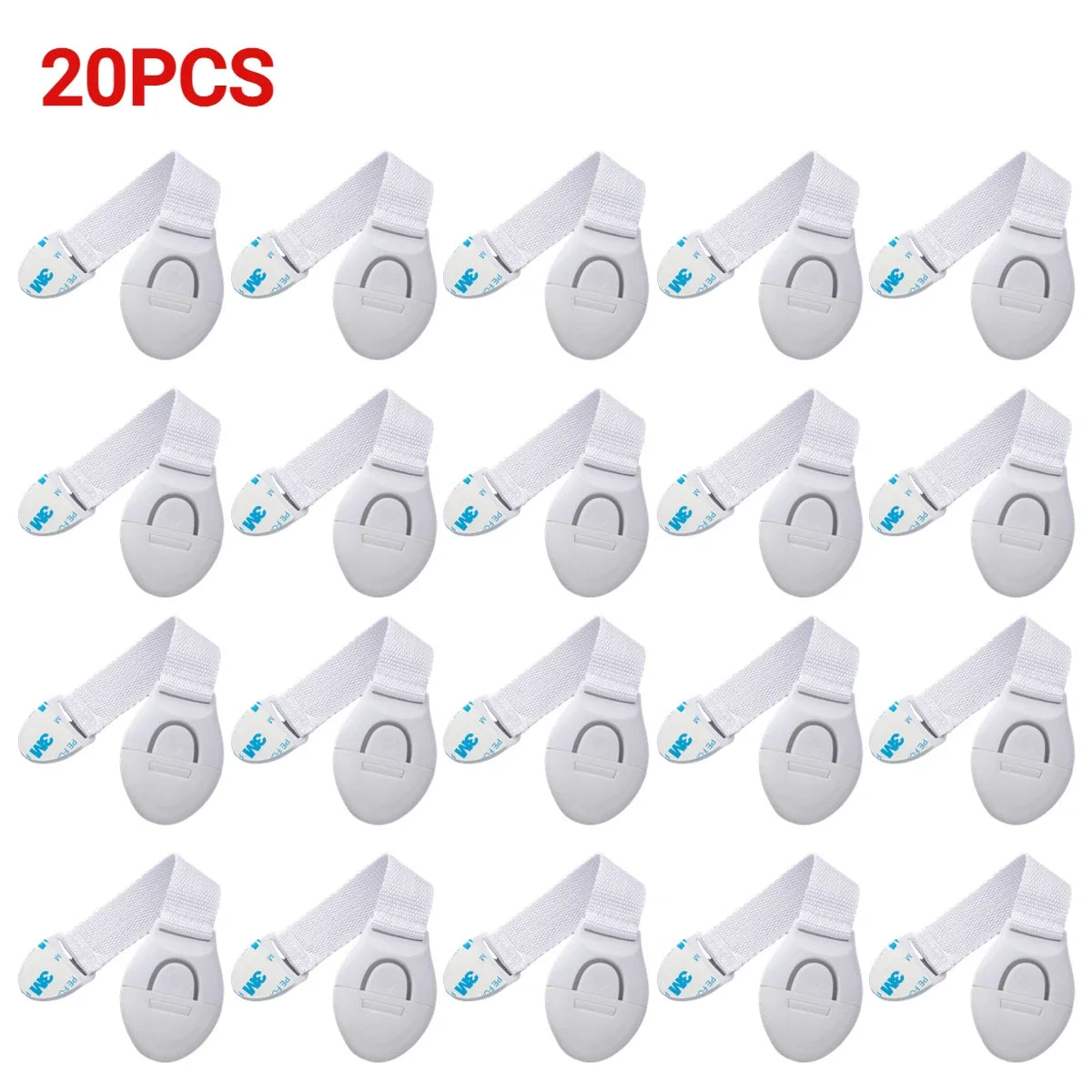 1-20PCS Child Safety Cabinet Lock Baby Security Protection Drawer Door Cabinet Lock Plastic Protection Kids Safety Door Lock