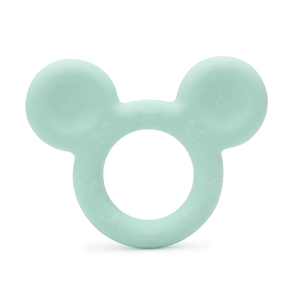 TYRY.HU 1Pc Baby Silicone Teether - BPA-Free Cartoon Frog & Deer Teething Necklace Pendant, Nursing Teeth Gift, Baby Silicone Teether